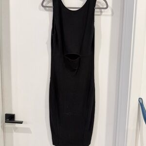 Elegant Black Sleeveless Dress